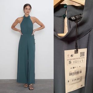 Zara Side button Jumpsuit - S